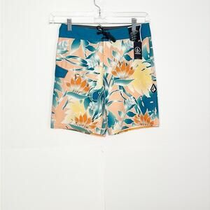 Boys Volcom Swim Trunks Size 18